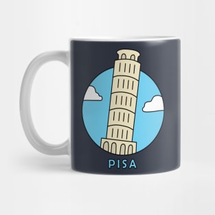 Leaning Tower of Pisa Mug